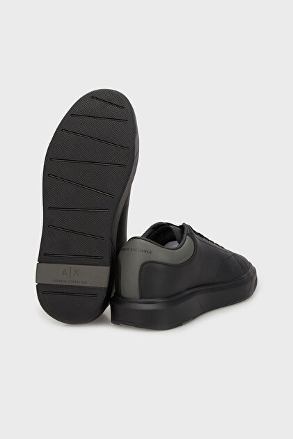 Armani Exchange Deri Logolu Sneaker Ayakkabı Erkek AYAKKABI XUX123
