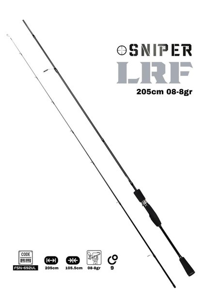 Sniper 205cm 08-8gr LRF Kamışı