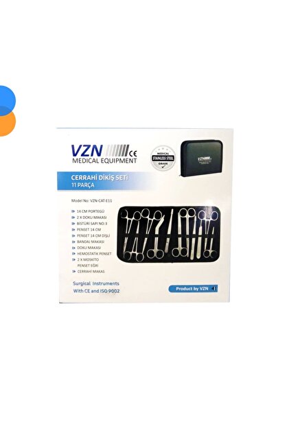 VZN Mini Cerrahi Müdahale Seti 11 Parça - Fiyatı, Yorumları