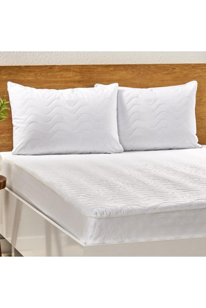 Soft Cotton Mattress Double Quilted Fitted 160x200 Cm