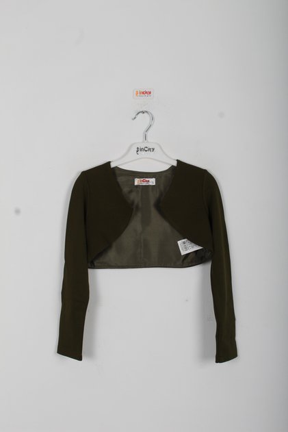Girls' Long Sleeve Stylish Bolero