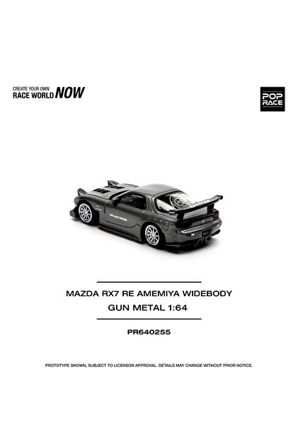 pop race 1 /64 Mazda RX7 RE-AMEMIYA - Fiyatı, Yorumları