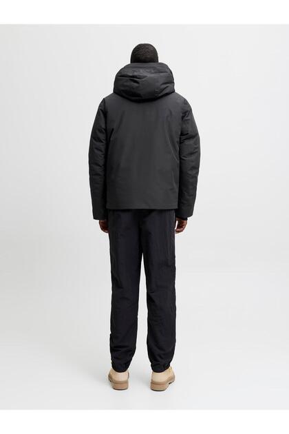 Jack & Jones JCOFUSION PUFFER JACKET - Winterjas - pavement/graniet Jack & Jones JCOFUSION PUFFER JACKET - Winterjas - pavement/graniet