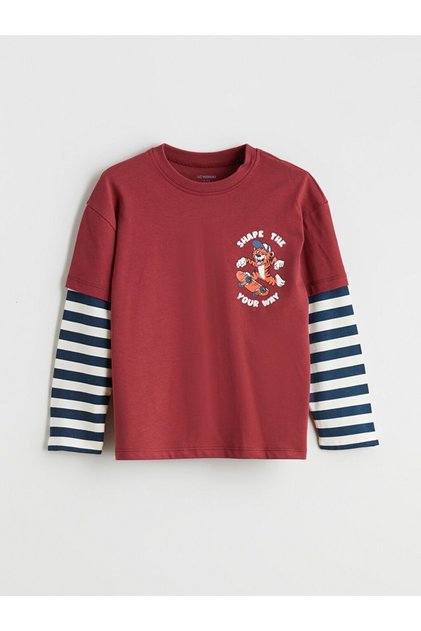 Lcw Kids Crew Neck Boys T-Shirt