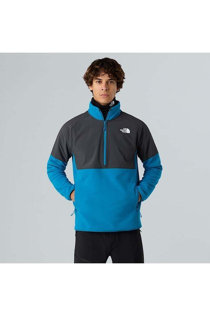 Polar pentru bărbați M Glacier Heavyweight cu jumătate de fermoar