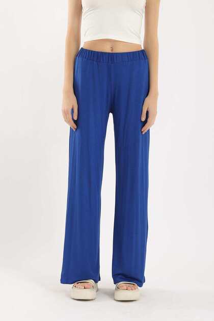 Wide-Leg High-Waist Pants