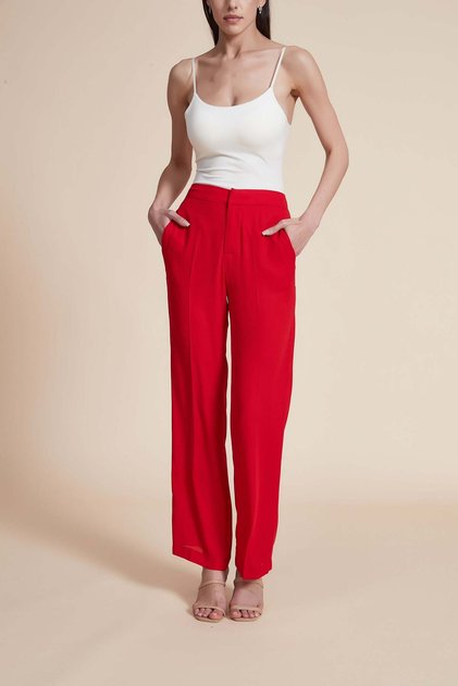 High-Waist Full Length Pants