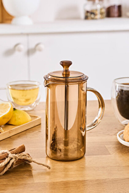 Karaca Alina French Press 600 ml Amber - Fiyatı, Yorumları