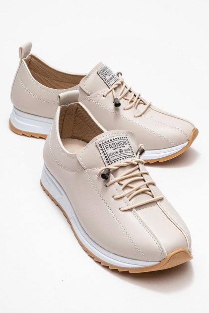 Soft Sole Women's Shoes Beige White