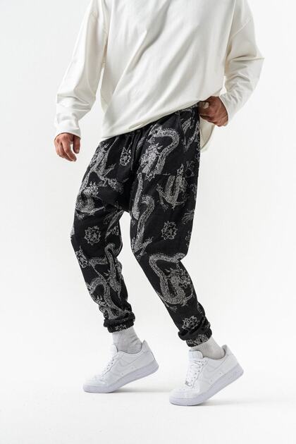 Kagami Low Network Jogger Pants