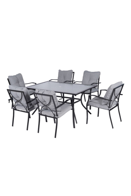 7-Piece Outdoor Dining Set with Cushion