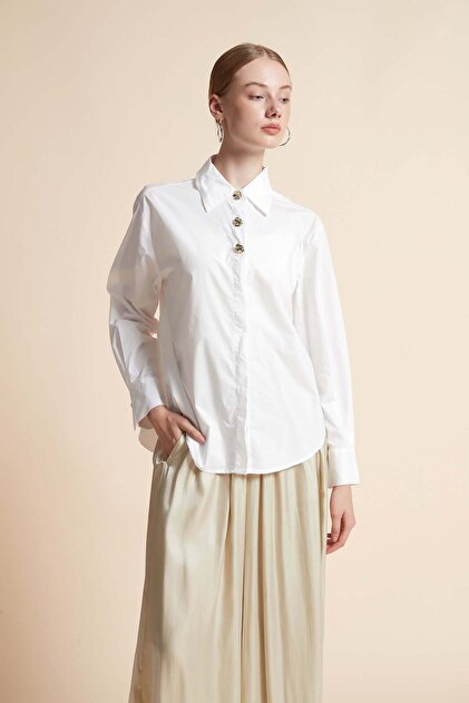 Solid Long-Sleeve Top
