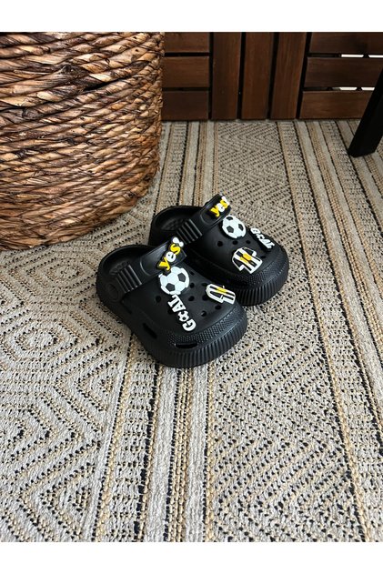 Girls Boys Cross Jibbitz Fancy Gift Closed Front Garden Pool Daily Sandals Slippers