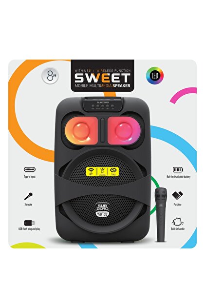 Subzero WR133 BLUETOOTH HOPARLÖR - Fiyatı, Yorumları