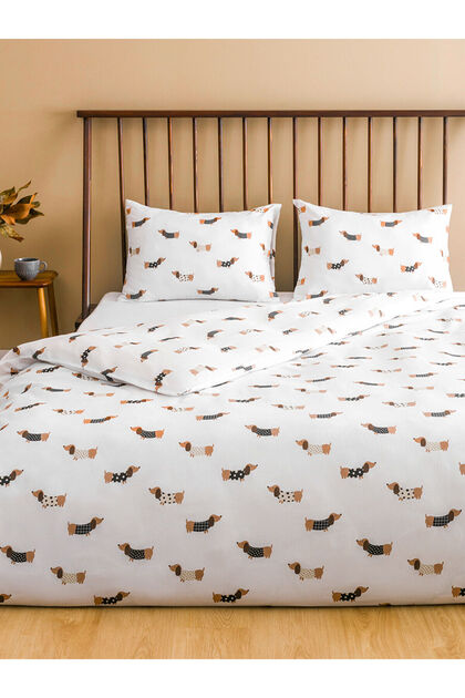 Mixed Printed Double Duvet Cover Set