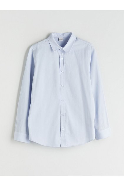 Basic Long Sleeve Boy's Shirt