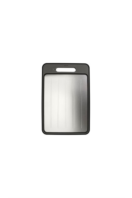 Matte Bileyicili Çelik Kesme Tahtası 36 cm