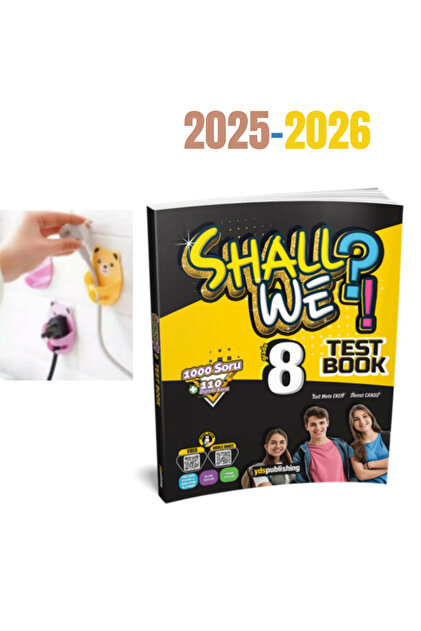 8.SINIF YDS PUBLISHING SHALL WE TEST BOOK FİŞ TUTUCU HEDİYE