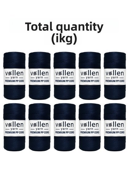 Polyester Macrame Cord 1.5 mm 100 g 150 m – Pack of 10, Supla and Bag Cord