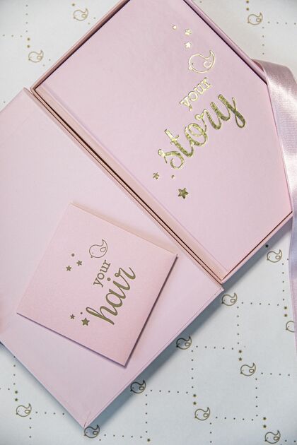 Your Story Baby Journal Kutulu Set - Anne Ve Bebek Günlüğü/anı Defteri-pembe