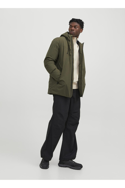 Jack & Jones Haki Erkek Mont 12243225_JCOPAYNE PARKA LN - Fiyatı