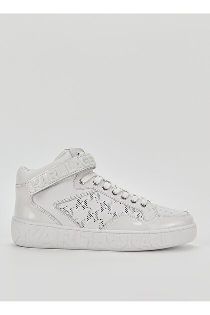 Karl Lagerfeld Beyaz Kadın Deri Sneaker KL61056 - Fiyatı, Yorumları