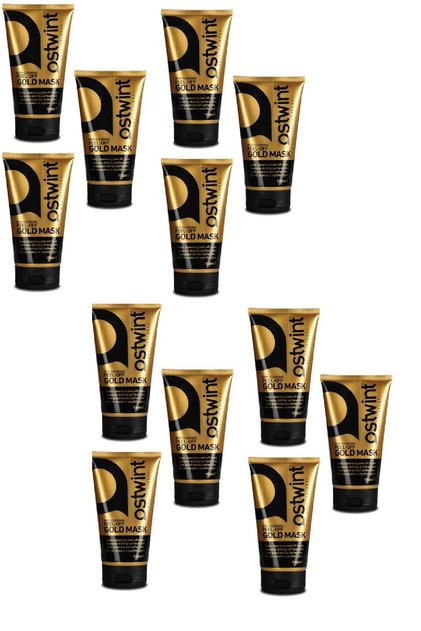 Gold Mask 12 Pieces