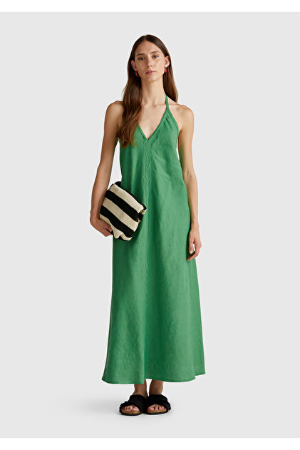 a line stretch dress GRADIENT BLUE STRETCH-MESH A-LINE DRESS | CULT MIA