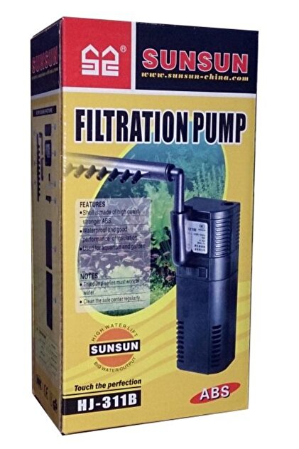 SunSun HJ 311B Akvaryum İç Filtre 300 L/H, 2W 11 cm - Fiyatı