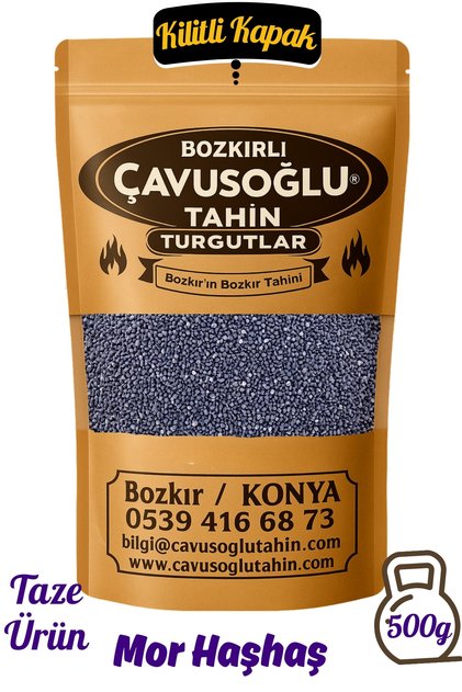 Mavi Mor Haşhaş 500g (afyon Bölgesi)