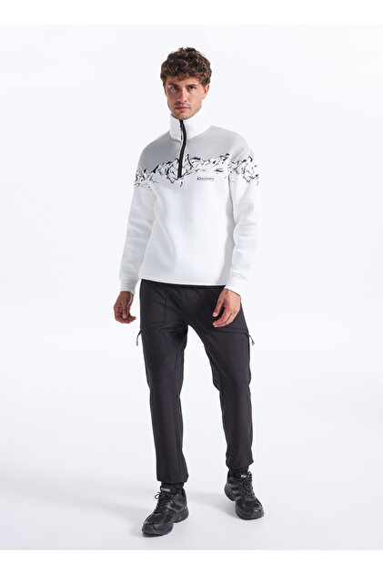 Discovery Expedition Siyah Erkek Standart Fit Outdoor Pantolonu