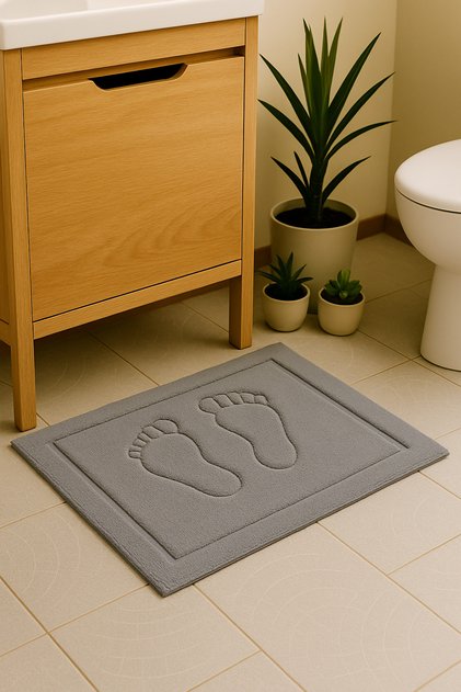 Cotton Foot Mat 40*60 Gray