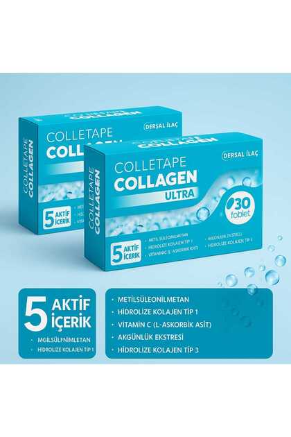 Collagen Ultra 30 Tablet 2 Kutu
