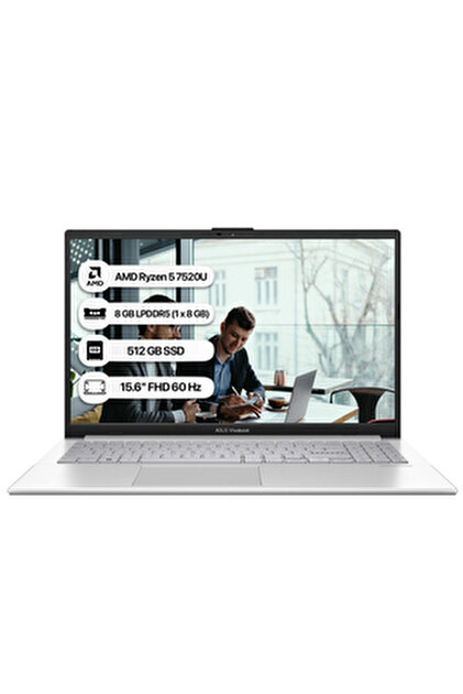 ASUS Vivobook Go 15 Amd Ryzen 3 7320u 8gb 256gb Ssd 15.6