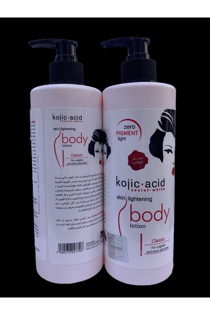 Kojic Acid Body Lotion for Skin Brightening – Classic for Even Skin Tone – 500ml