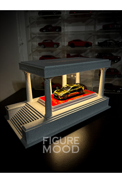 Figure Mood 1/64 Ölçek Antik Tapınak Işıklı Diorama – Diecast