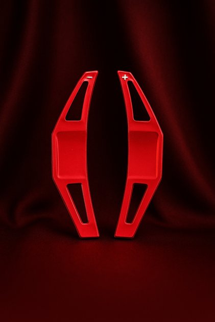 Universal F1 Vites Kulakçık Pedal Shift Paddle Shift - Kırmızı, V Model, Razor