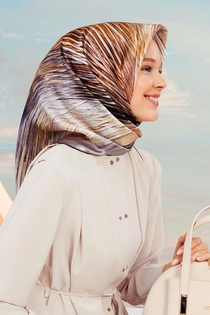 وشاح حريري - 9143D-84 - سورة