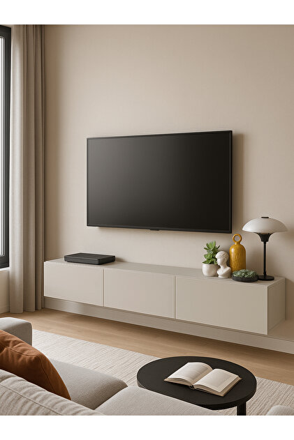 Dorpek Tv Standı 180 Cm Kumtaşı | Cercei - Fiyatı, Yorumları