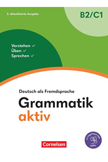 Cornelsen Grammatik aktiv B2-C1 mit PagePlayer-App - Fiyatı, Yorumları