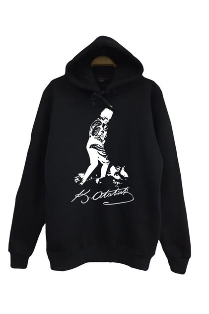 Gazi Mustafa Kemal Atatürk Kids Hooded Sweatshirt Hoodie