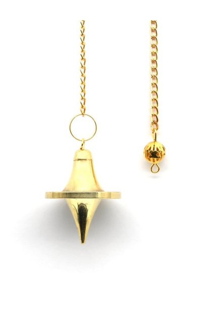 Brass Pandül Topaç Shaped Large Pendulum