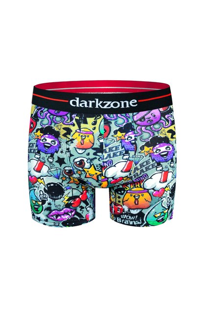 Men's Digital Printed Emoji Patterned Boxer Dzn2078