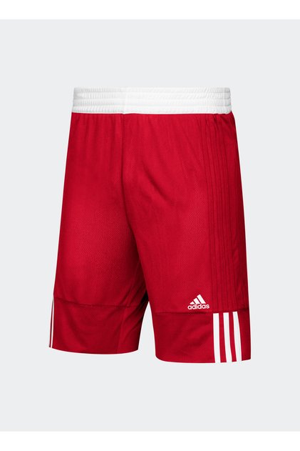 Lastikli Bel Kırmızı - Beyaz Çocuk Şort DY6627 Y TMS REV SHORT