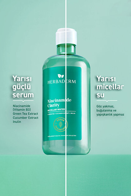 Herbaderm Niacinamide Clarity, Karşıtı ve Yağlanmayı Dengeleyici