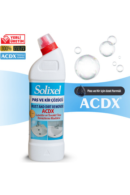 スフレページ SOLİXEL Acdx Pas Ve Kir Sökücü 950ml, Pas Ve Kir Çözücü Sprey 1000