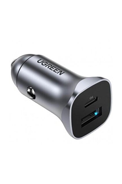 Încărcător Auto Rapid USB-A/USB-C 30W PD PPS Gri (CD130)