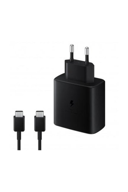 Зарядно устройство с USB-C кабел EP-TA845 + DA705BBE 45W 4.05A 1 x USB-C Черно