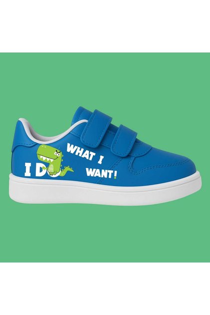 I Do Want Sweet Dinosaur Printed Boys' Sneakers.