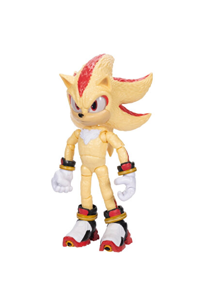 Jakks Pacific Sonic the Hedgehog 3 Aksiyon Figürleri Süper Shadow